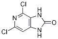 4,6-Dichloro-1h-imidazo[4,5-c]pyridin-2(3h)-one Structure,668268-68-6Structure