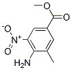 Benzoicacid,4-amino-3-methyl-5-nitro-,methylester(9ci) Structure,668276-44-6Structure