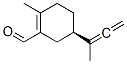 1-Cyclohexene-1-carboxaldehyde,2-methyl-5-(1-methyl-1,2-propadienyl)-,(5r)-(9ci) Structure,668994-34-1Structure