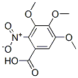 3,4,5-Trimethoxy-2-nitrobenzoic acid Structure,66907-52-6Structure