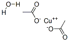 Copper(II) acetate hydrate Structure,66923-66-8Structure