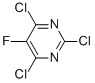 2,4,6-Trichloro-5-fluoropyrimidine Structure,6693-08-9Structure