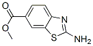 2-Amino-benzothiazole-6-carboxylic acid methyl ester Structure,66947-92-0Structure