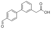 3-Biphenyl-4-formyl-aceticacid Structure,669713-89-7Structure