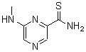 Pyrazinecarbothioamide, 6-(methylamino)-(9ci) Structure,66996-92-7Structure