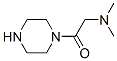 1-(2-Dimethylaminoacetyl)piperazine Structure,670252-70-7Structure