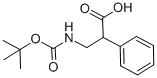 3-[[[(1,1-Dimethylethyl)oxy]carbonyl]amino]-2-phenylpropanoic acid Structure,67098-56-0Structure