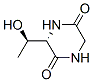 2,5-Piperazinedione, 3-[(1r)-1-hydroxyethyl]-, (3s)-(9ci) Structure,67106-24-5Structure