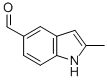 1H-indole-5-carboxaldehyde, 2-methyl-(9ci) Structure,671215-52-4Structure