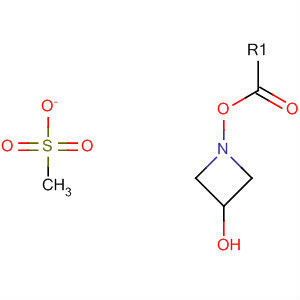 3-Azetidinol, methanesulfonate Structure,67160-19-4Structure