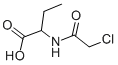 N-Chloroacetyl-DL-α-aminobutyric Acid Structure,67183-18-0Structure