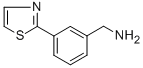 [3-(1,3-Thiazol-2-yl)phenyl]methylamine Structure,672324-88-8Structure