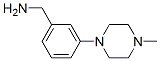 1-[3-(4-Methylpiperazin-1-yl)phenyl]methanamine Structure,672325-37-0Structure