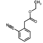 (2-Cyano-phenyl)-acetic acid ethyl ester Structure,67237-76-7Structure