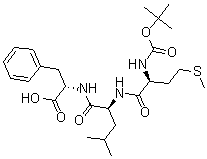 Boc-met-leu-phe-oh Structure,67247-12-5Structure