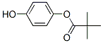 Propanoic acid, 2,2-dimethyl-, 4-hydroxyphenyl ester Structure,67258-88-2Structure