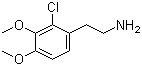 2-(2-Chloro-3,4-dimethoxyphenyl) ethylamine Structure,67287-36-9Structure