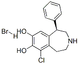 (R)-6-chloro-1-phenyl-2,3,4,5-tetrahydro-1h-benzo[d]azepine-7,8-diolhydrobromide Structure,67287-39-2Structure