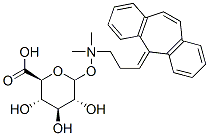 6-{[3-(5H-dibenzo[a,d][7]annulen-5-ylidene)propyl](dimethyl)ammonio}-3,4,5-trihydroxytetrahydro-2h-pyran-2-carboxylate Structure,67324-97-4Structure