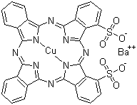 Barium [29h,31h-phthalocyaninedisulphonato(4-)-n29,n30,n31,n32]cuprate(2-) Structure,67340-41-4Structure