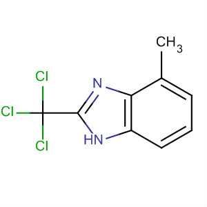 4-Methyl-2-trichloromethyl-1h-benzoimidazole Structure,673487-31-5Structure