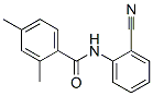 Benzamide, n-(2-cyanophenyl)-2,4-dimethyl-(9ci) Structure,673495-92-6Structure