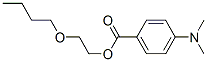 4-Dimethylaminobenzoic acid 2-N-butoxyethyl ester Structure,67362-76-9Structure