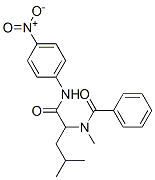 Benzamide, n-methyl-n-[3-methyl-1-[[(4-nitrophenyl)amino]carbonyl]butyl]-(9ci) Structure,67368-43-8Structure