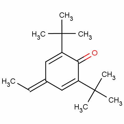 2,6-Di-tert-butyl-4-ethylidenecyclohexa-2,5-dienone Structure,6738-27-8Structure