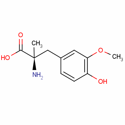 3-Methoxy-alpha-Methyl-L-Tyrosine Structure,6739-31-7Structure