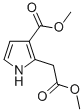 Methyl 2-(2-methoxy-2-oxoethyl)-1h-pyrrole-3-carboxylate Structure,67411-02-3Structure