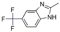 2-Methyl-5-trifluoromethyl-1H-benzimidazole Structure,6742-82-1Structure