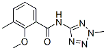 Benzamide, 2-methoxy-3-methyl-n-(2-methyl-2h-tetrazol-5-yl)-(9ci) Structure,674364-61-5Structure