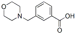 3-(4-Morpholinylmethyl)Benzoic acid Structure,67451-81-4Structure