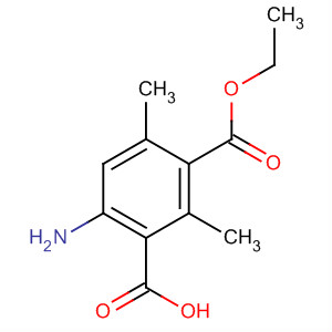 2-Amino-5-ethoxycarbonyl-4,6-dimethylbenzoic acid Structure,67467-27-0Structure