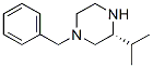 Piperazine, 3-(1-methylethyl)-1-(phenylmethyl)-, (3R)- Structure,674791-94-7Structure