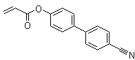 2-Propenoic acid, 4-cyano[1,1-biphenyl]-4-yl ester Structure,67483-58-3Structure