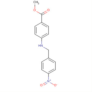 Methyl 4-(4-nitrobenzylamino)benzoate Structure,67490-42-0Structure