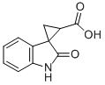 2-Oxospiro[cyclopropane-1,3-indoline]-2-carboxylic acid Structure,67503-08-6Structure