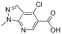 4-Chloro-1-methyl-1h-pyrazolo[3,4-b]pyridine-5-carboxylic acid Structure,675111-88-3Structure