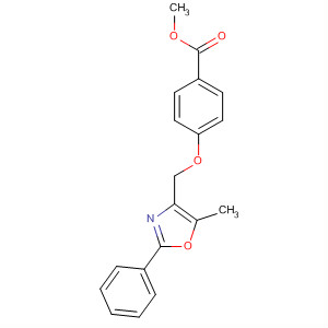 Methyl 4-[(5-methyl-2-phenyl-1,3-oxazol-4-yl)methoxy]benzoate Structure,675148-94-4Structure