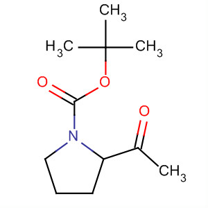 Tert-butyl (2r)-2-acetylpyrrolidin-1-ylcarboxylate Structure,675185-27-0Structure