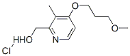 [4-(3-Methyoxypropoxy)-3-methyl-2-pyridinyl]methanol hydrochloride Structure,675198-19-3Structure