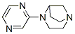 1,4-Diazabicyclo[3.2.1]octane,4-pyrazinyl-(9ci) Structure,675589-90-9Structure
