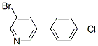 3-Bromo-5-(4-chlorophenyl)pyridine Structure,675590-22-4Structure