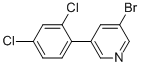 3-Bromo-5-(2,4-dichlorophenyl)pyridine Structure,675590-24-6Structure