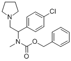 1-Pyrrolidin-2-(4-chlorophenyl)-2-(n-cbz-n-methyl)amino-ethane Structure,675602-70-7Structure