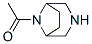 3,8-Diazabicyclo[3.2.1]octane,8-acetyl-(9ci) Structure,67572-28-5Structure