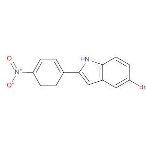 5-Bromo-2-(4-nitrophenyl)-1h-indole Structure,675820-92-5Structure