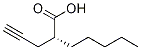 (R)-2-(prop-2-yn-1-yl)heptanoicacid Structure,675831-45-5Structure